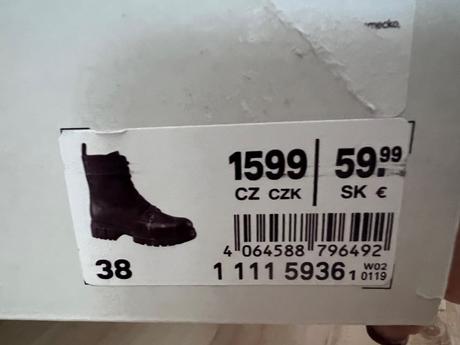 Šnúrovacie topánky zn.esprit veľ.38, esprit,38