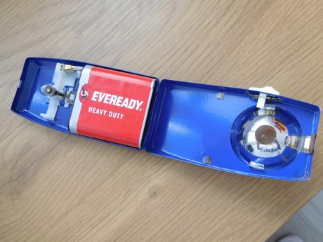 Retro baterka daymoon-top top stav,, 