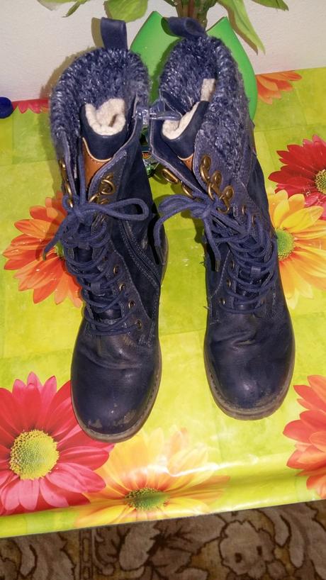 Kožené čižmičky, nelli blu,34