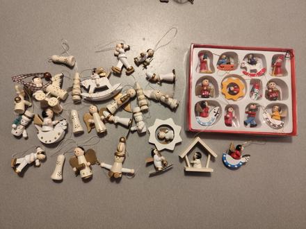 Drevené vianočne ozdoby, 