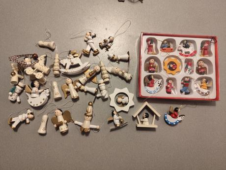 Drevené vianočne ozdoby, 