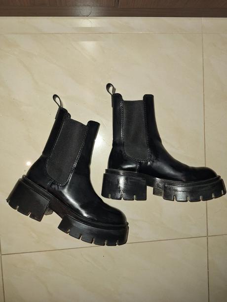 Cizmy na platforme, 36