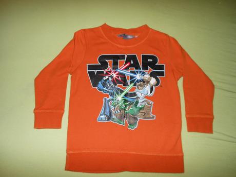 3ks tričká a 1ks mikinka h&m 86/92, h&m,92