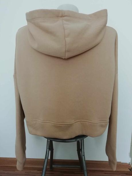 Béžová mikina krátka, m