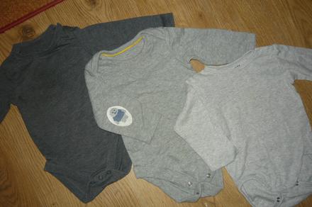 Kvalitné body s dlhým rukávom -68, 68