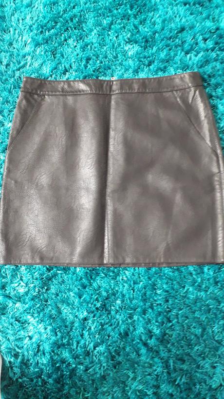 Sukňa kožena, dorothy perkins,xxl