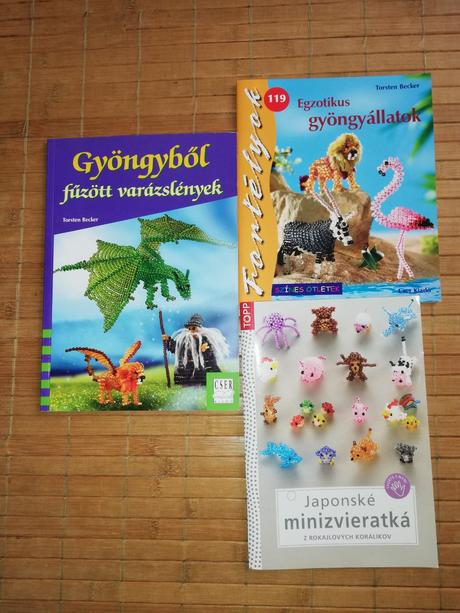 3x tvorenie z korálok, 