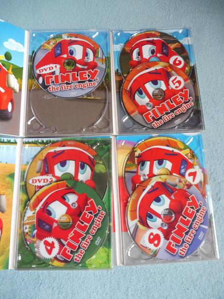 Dvd finley - 8 ks, 