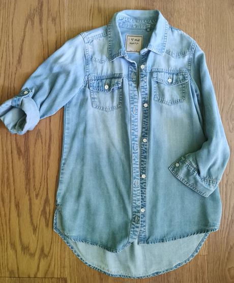 Dievčenská rifľová košeľa, next,122