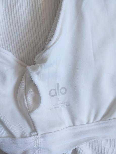 Alo ribbed en pointe tank, l