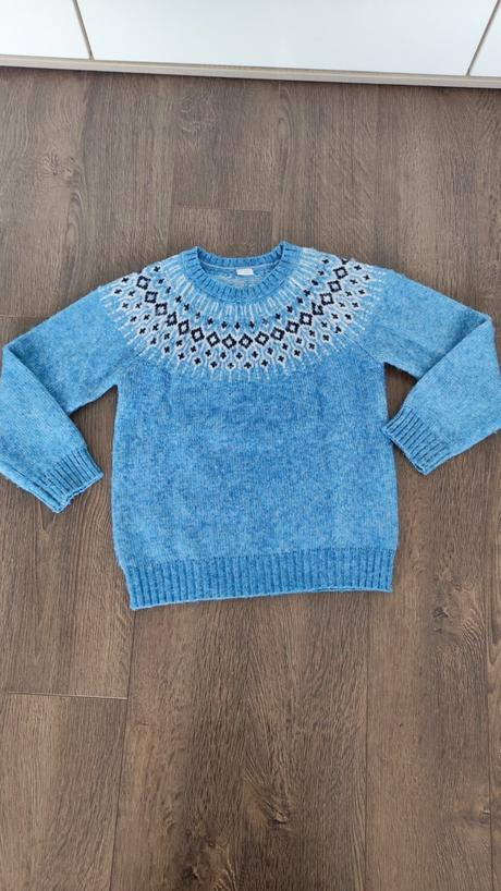 Huňatý pulóver lindex, lindex,122