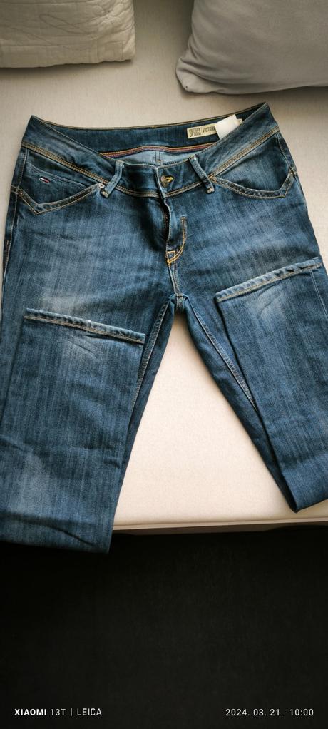 Riflové nohavice tommy hilfiger, tommy hilfiger,l