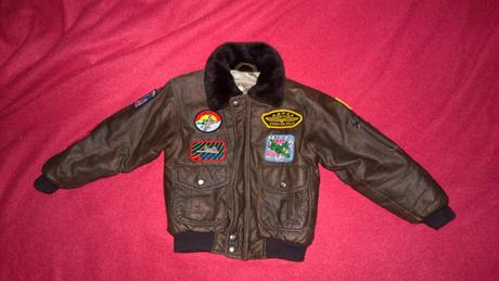 Letecká bunda s kožušinkou, zara,104