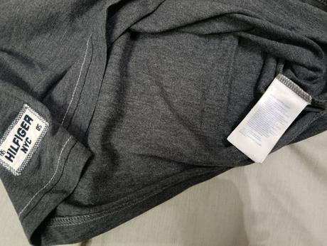 Tommy hilfiger pánske sivé tričko, tommy hilfiger,s