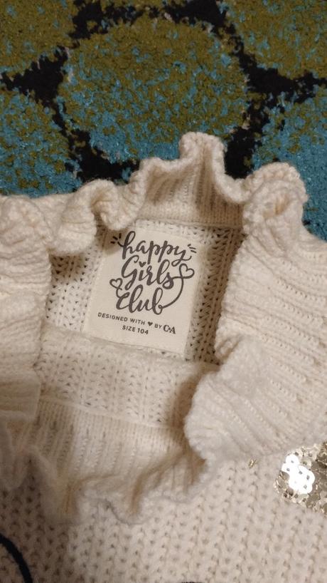 Svetrik pre dievcatko, c&a,110