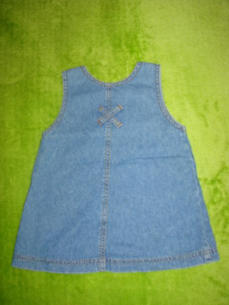 Známe riflové šaty, h&m,74