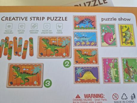 Puzzle - dino, 