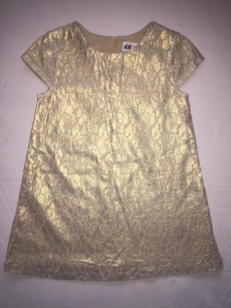 Čipkované šaty, h&m,98