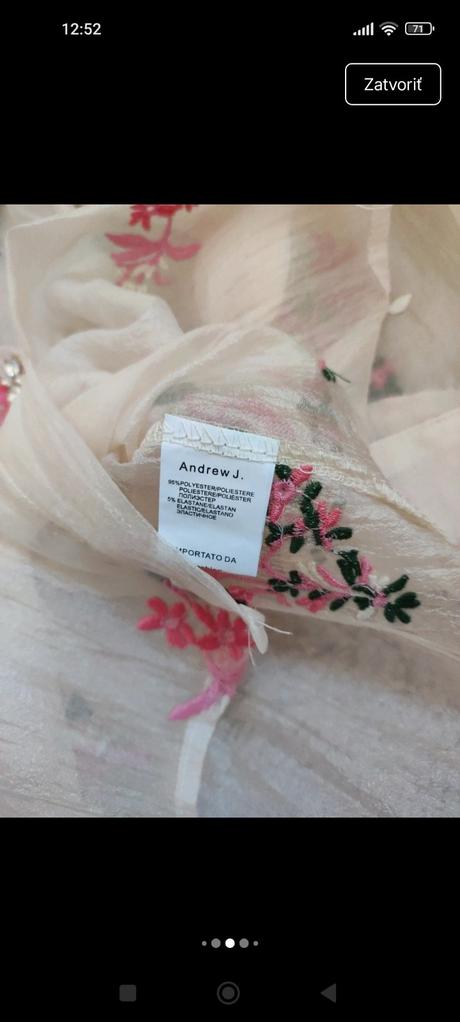 Dámska transparentná košeľa andrew j., 