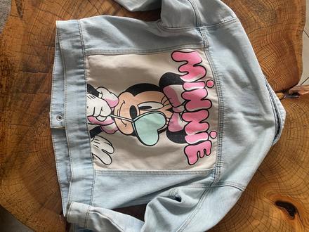 Zara rifľovka minnie mouse, zara,104