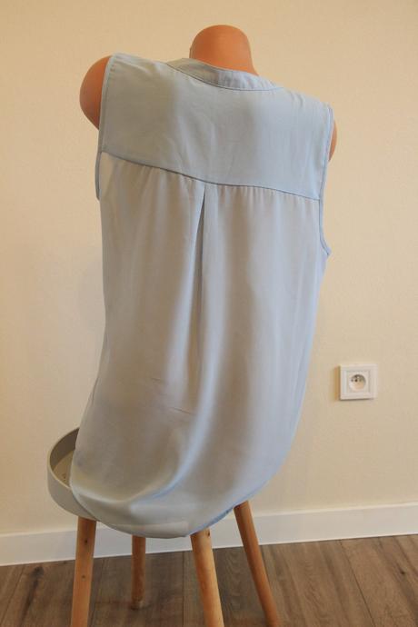 Bledo modrý top, xl, xl