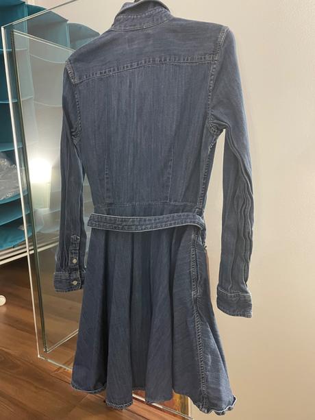 Riflové šaty ralph lauren, ralph lauren,140