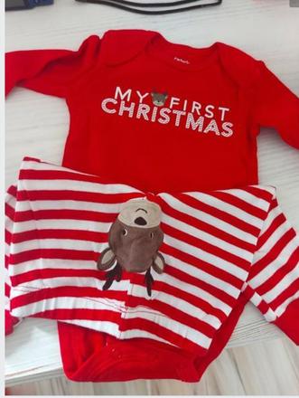 Vianocny komplet pre babatko na 6 mes, carter's,68