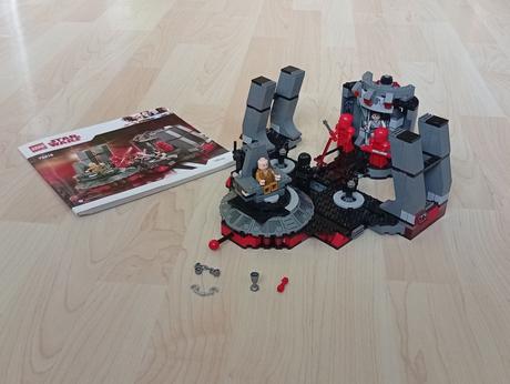 Lego star wars 75216 snokeova trónna sieň,