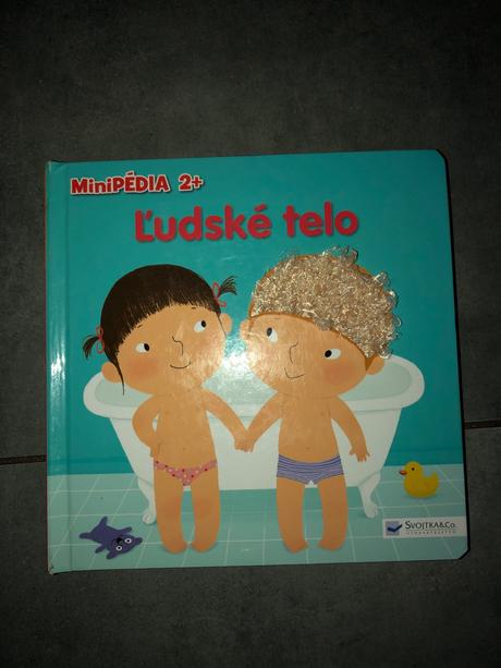 Kniha ludske telo 2 poskodenia vid. na fotke, 