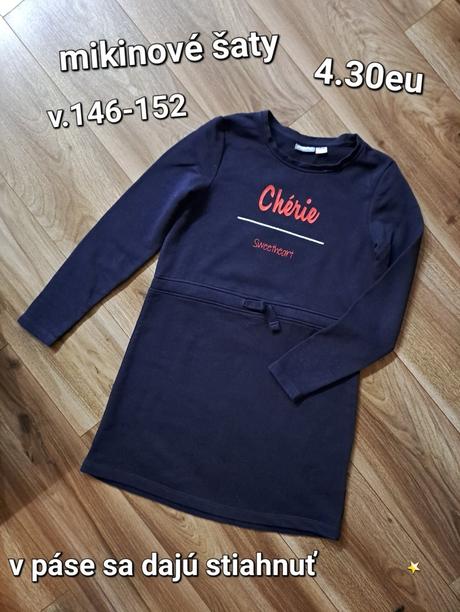 Mikinové šaty, 146