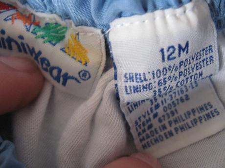 Jarné/jesenné šuštiakové nohavice, 80