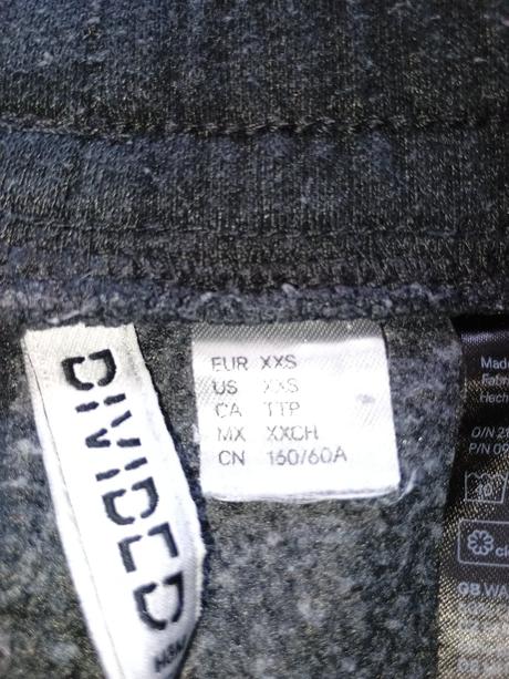Teplaky xxs hm, h&m,32