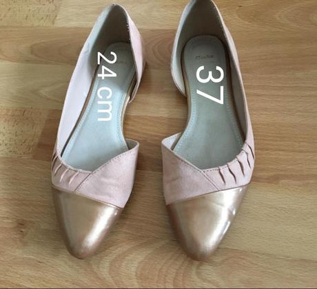 Kožené semišové balerínky 37, baťa,37