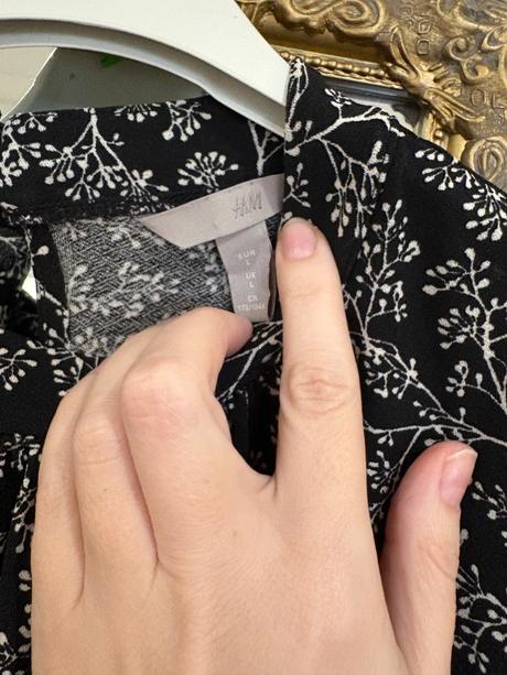 Šaty s dlhým rukávom, h&m,l