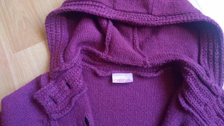 Teplý svetrík s kapucňou, 2-3r., cherokee,98