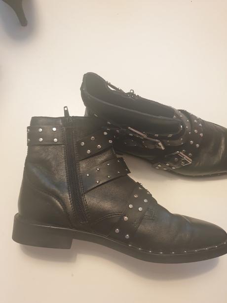 Kotnicky kožené stradivarius, stradivarius,39