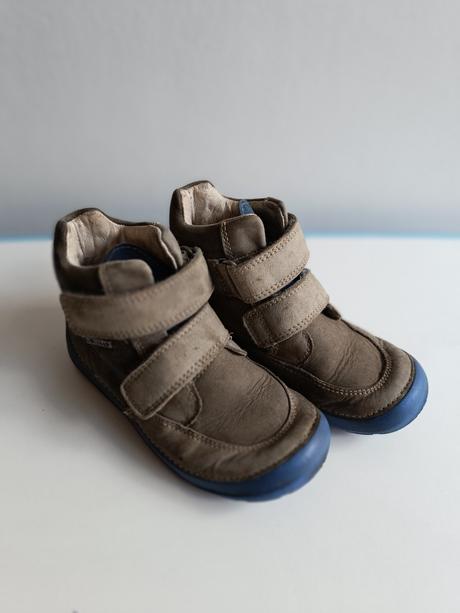 D.d. step sivomodré kožené poltopánky v. 29, d.d.step,29