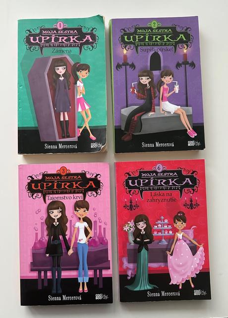 Predám sériu kníh moja sestra upírka, 