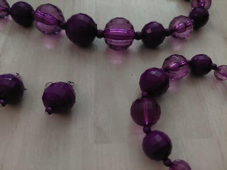 Sada náramok,náhrdelník a náušnice, 