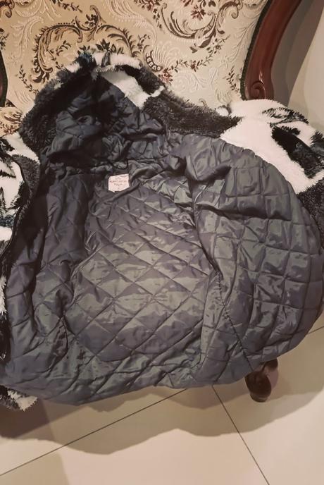 Extra teplá huňatá bundička, m