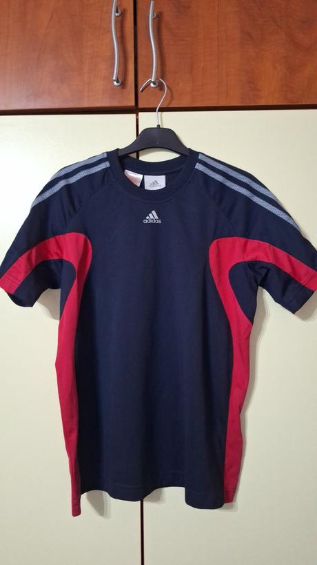Predám chlapčenské košele, tričká a saká., adidas,158