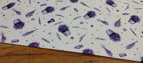 Bavlna režná - levanduľa - cena za 10 centimetrov, 