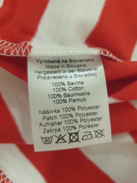 Pískacie tričko s krátkym rukávom, 134