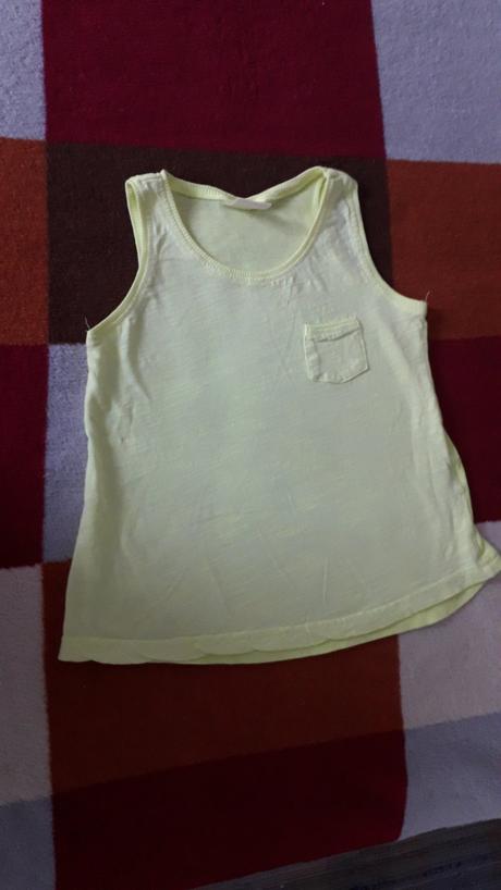 Tričko neónové zn. zara - č.116, zara,116