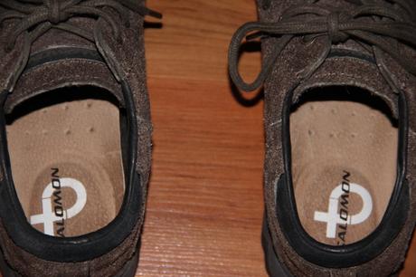 Topánky z brúsenej kože salomon, 42