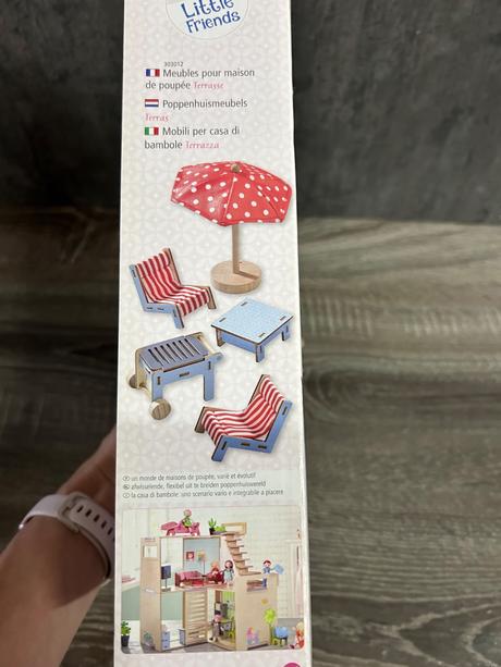 Little friends - nabytok do domčeka terasa, 