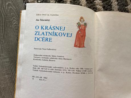 O krásnej zlatníkovej dcére (1988),