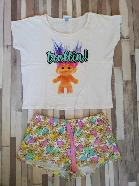 Dámske dvojdielne pyžamo, l