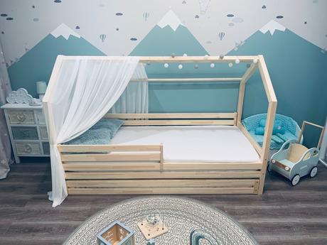 Posteľ domček,zostava,12 veľkostí, šírka (cm): 90,dĺžka (cm): 200