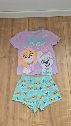 Pyzamo paw patrol kratke, primark,116